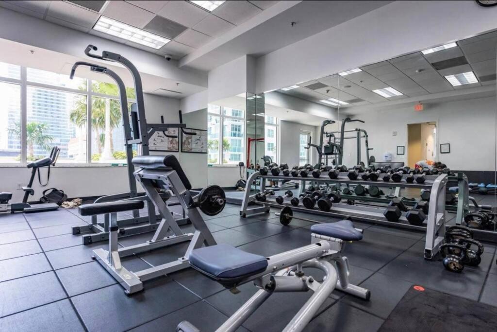 Spectacular Studio At Brickell, Free Parking ميامي المظهر الخارجي الصورة