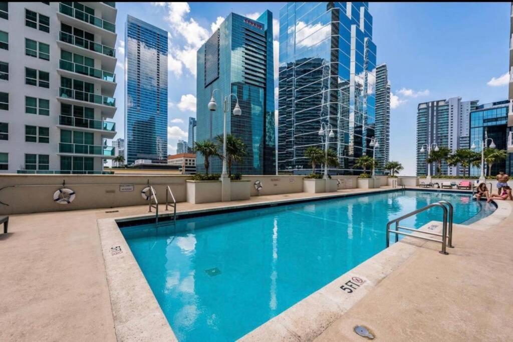 Spectacular Studio At Brickell, Free Parking ميامي المظهر الخارجي الصورة