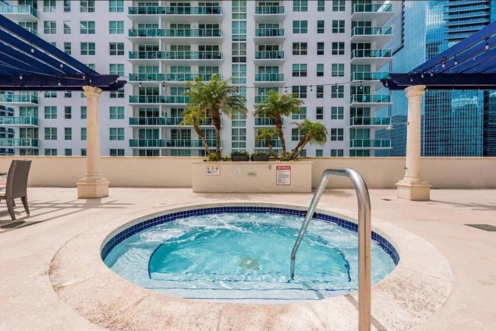 Spectacular Studio At Brickell, Free Parking ميامي المظهر الخارجي الصورة