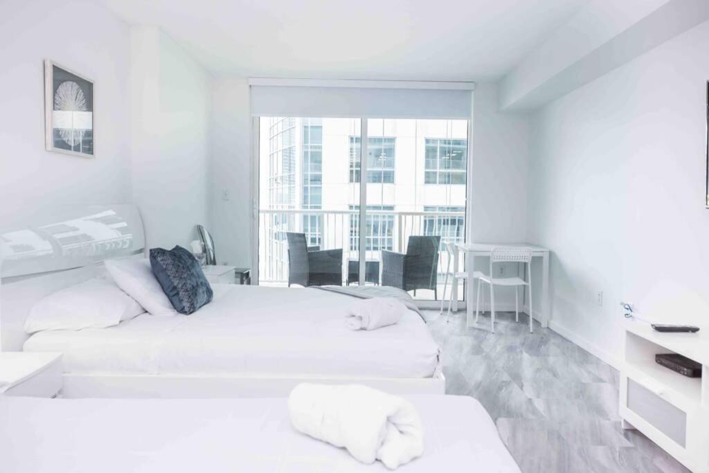 Spectacular Studio At Brickell, Free Parking ميامي المظهر الخارجي الصورة
